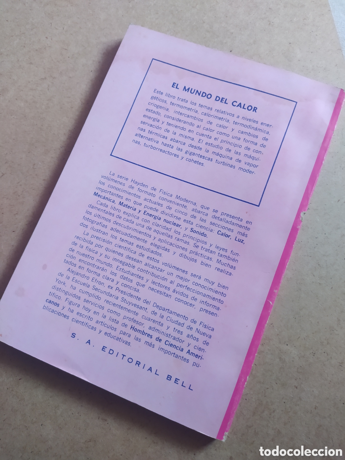 Libros de segunda mano de ciencias: El mundo del calor - Alexander efron - Foto 2