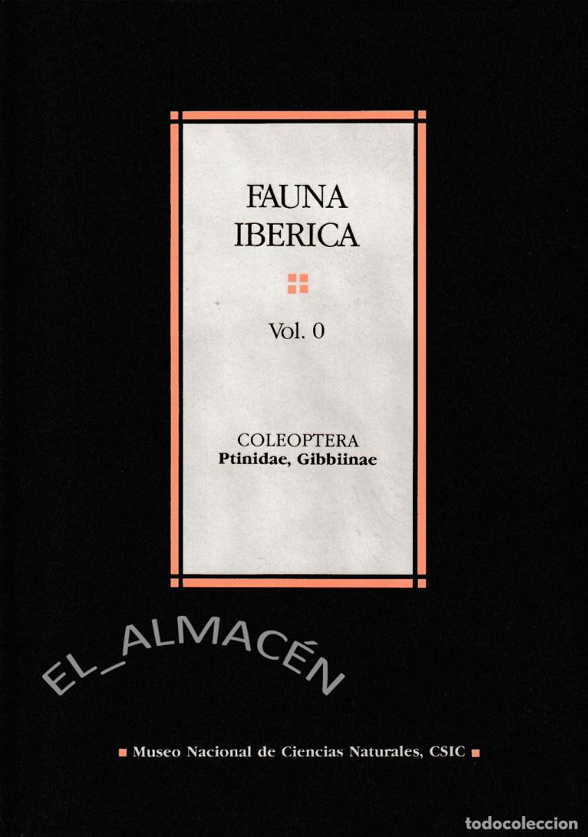 Libros de segunda mano: FAUNA IB&Eacute;RICA VOL. 0 COLEOPTERA (CSIC 1990) SIN USAR - Foto 1