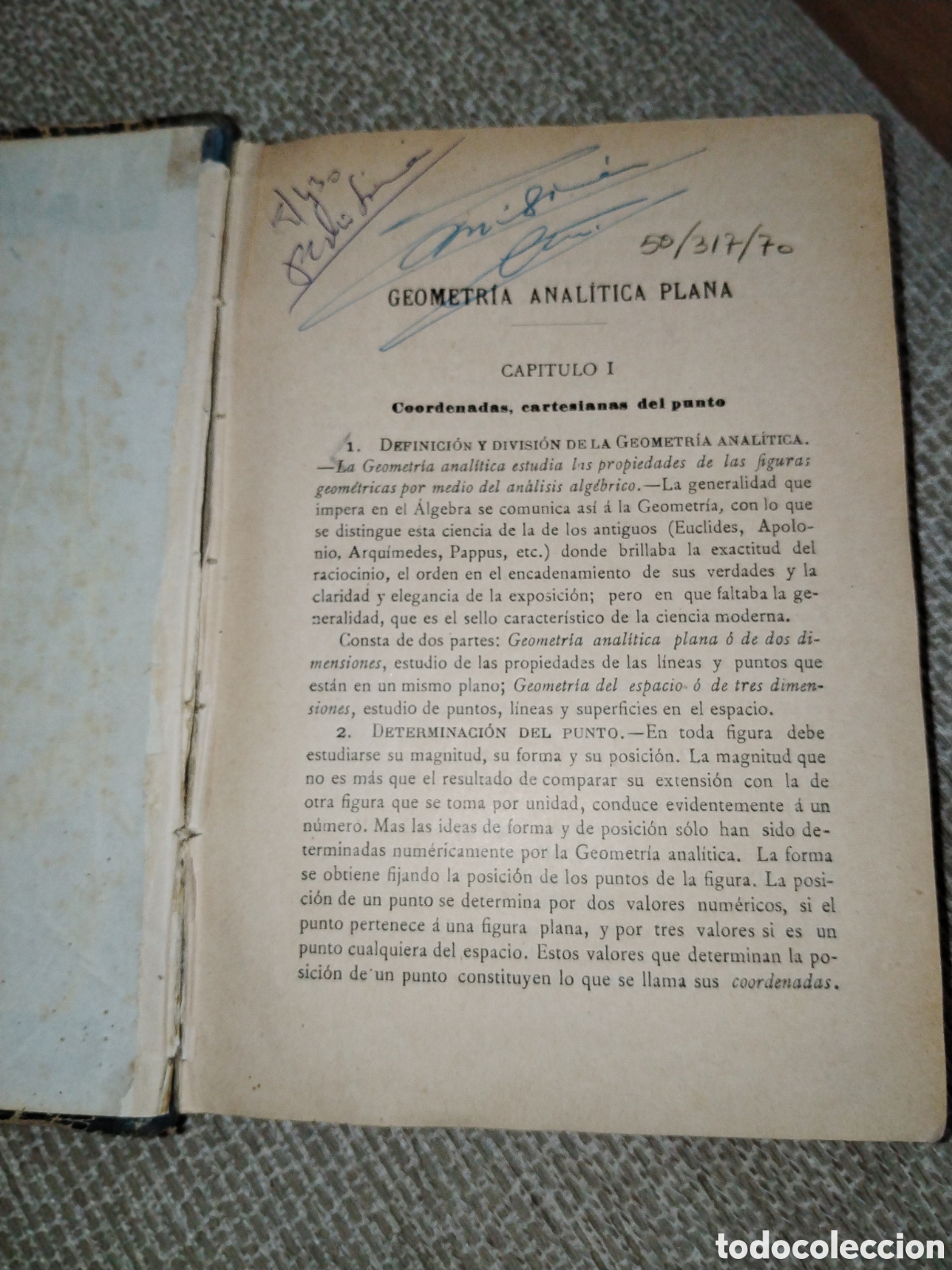Libros de segunda mano de ciencias: Geometr&iacute;a anal&iacute;tica. Mundi y Gir&oacute; - Foto 3