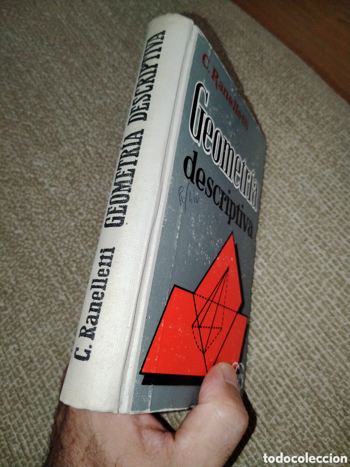 Libros de segunda mano de ciencias: Geometr&iacute;a descriptiva. C. Renelletti. Gustavo Gili - Foto 2