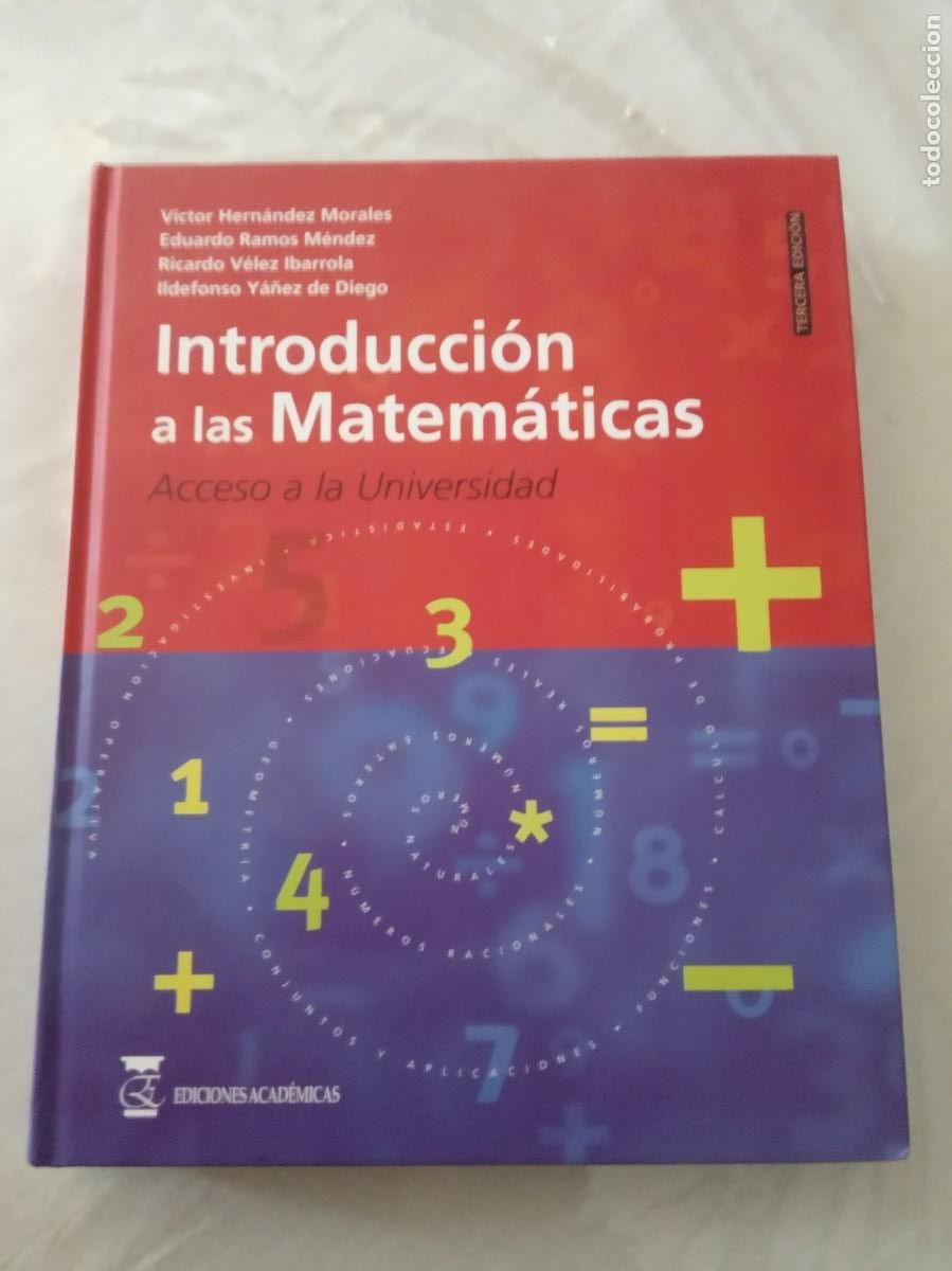 Libros de segunda mano de ciencias: INTRODUCCI&Oacute;N A LAS MATEM&Aacute;TICAS. ACCESO A LA UNIVERSIDAD.-VV.AA. - Foto 1
