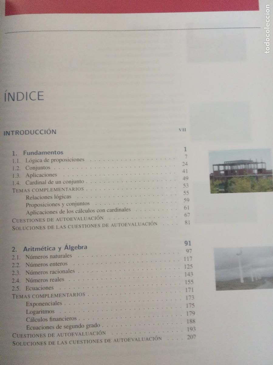 Libros de segunda mano de ciencias: INTRODUCCI&Oacute;N A LAS MATEM&Aacute;TICAS. ACCESO A LA UNIVERSIDAD.-VV.AA. - Foto 4