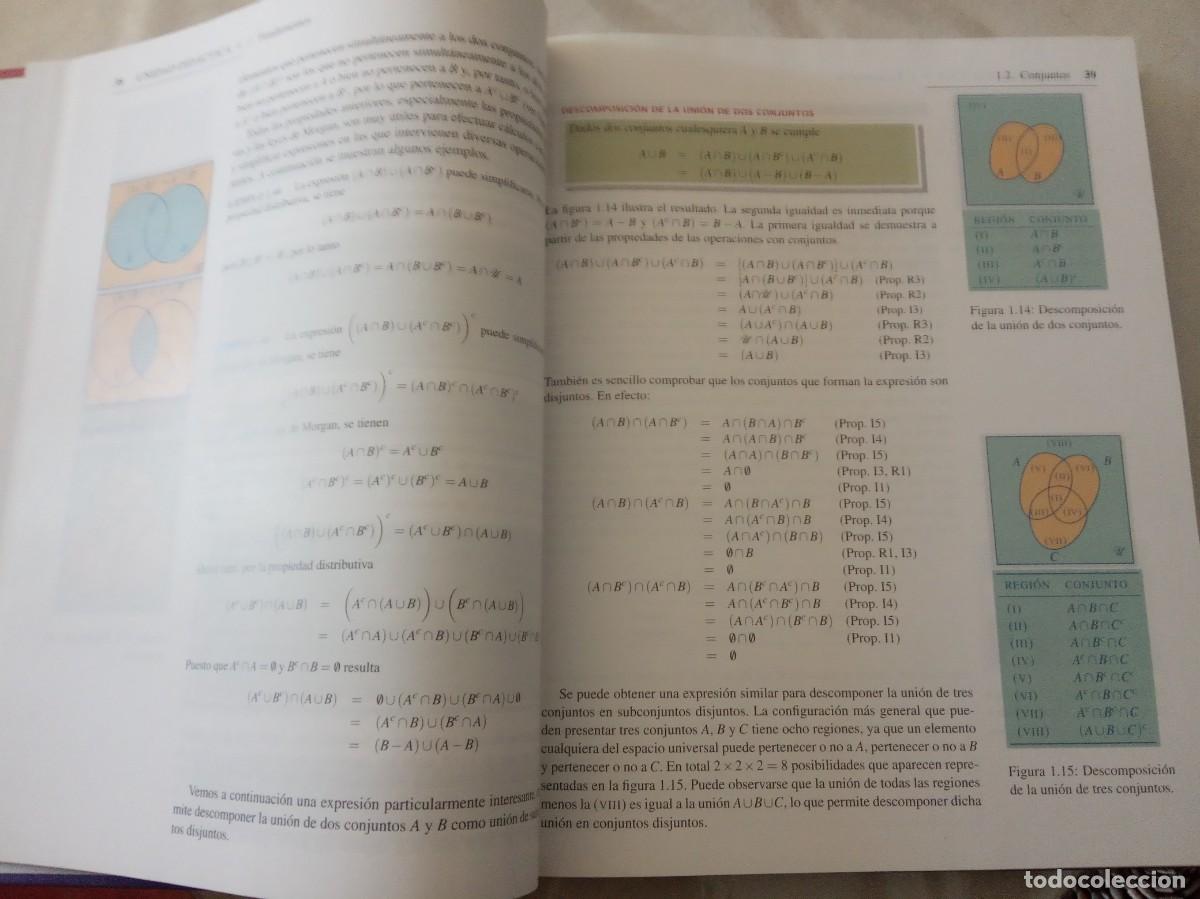 Libros de segunda mano de ciencias: INTRODUCCI&Oacute;N A LAS MATEM&Aacute;TICAS. ACCESO A LA UNIVERSIDAD.-VV.AA. - Foto 6