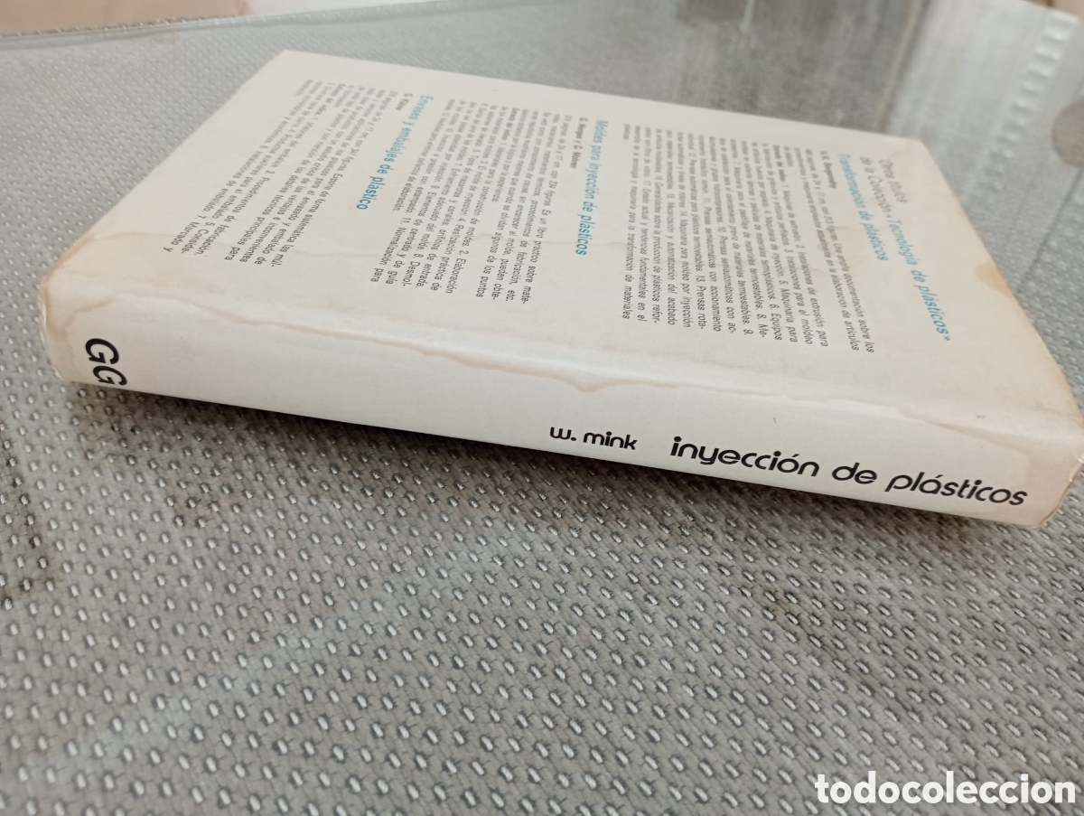 Libros de segunda mano de ciencias: Inyecci&oacute;n de pl&aacute;sticos / Walter Mink. - Foto 4