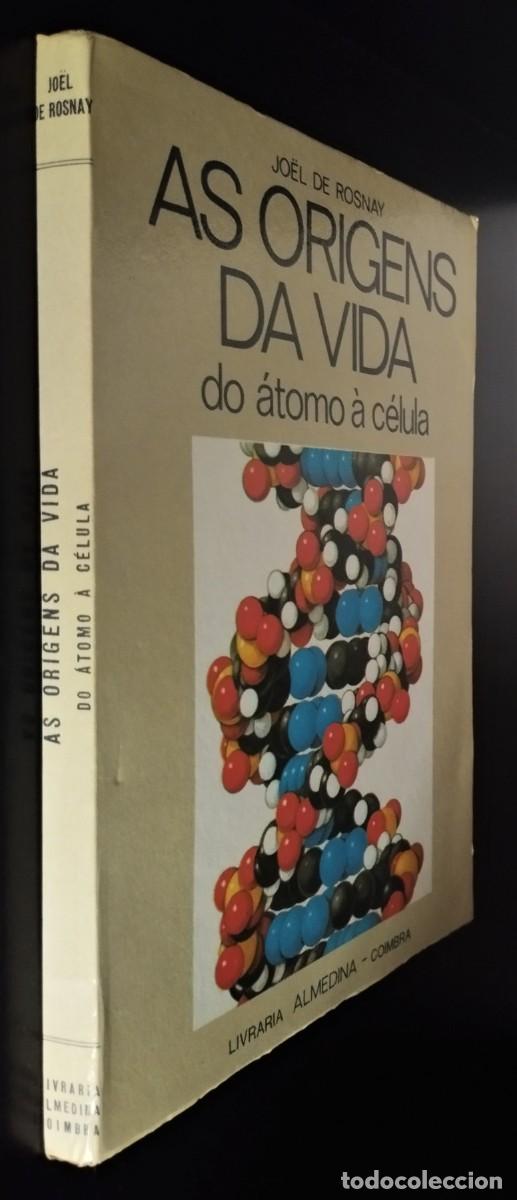 Libros de segunda mano: As Origens da Vida - do &aacute;tomo &agrave; c&eacute;lula de Joel de Rosnay - Foto 3