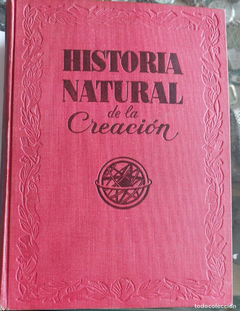 Libros de segunda mano: Ha Natural de la Creaci&oacute;n tom&oacute; II .Los animales, El.Hombre