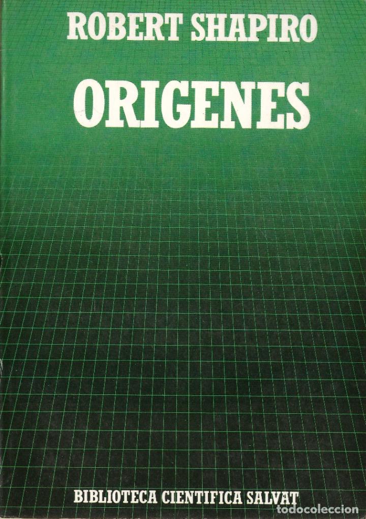 Libros de segunda mano de ciencias: Biblioteca Cientifica Salvat, n&ordm; 82: Origenes - Robert Shapiro - Foto 1