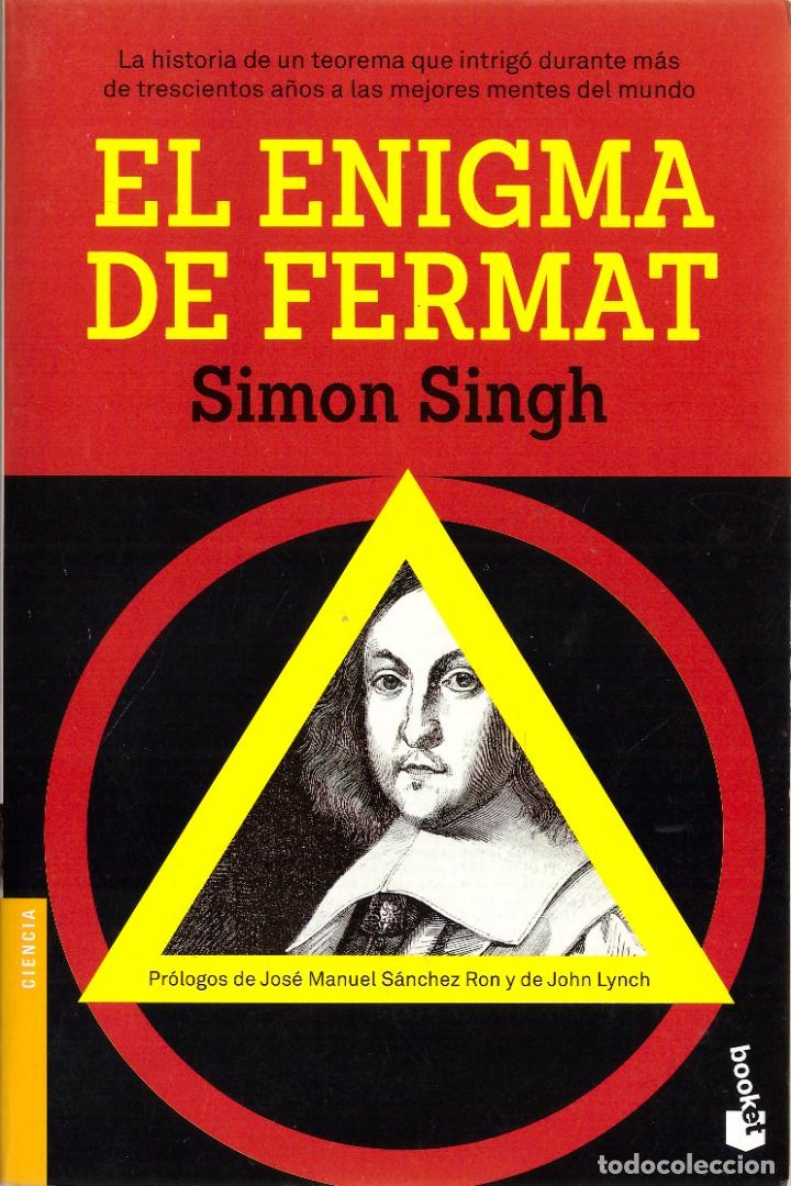 Libros de segunda mano de ciencias: El enigma de Fermat - Simon Singh; Booket - Foto 1