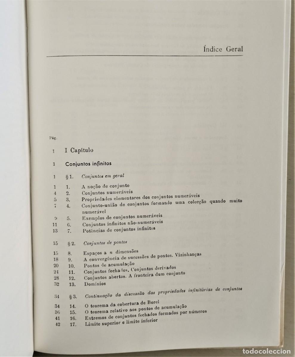 Libros de segunda mano de ciencias: Li&ccedil;&otilde;es de C&aacute;lculo Diferencial e Integral II Volume de Alexander Ostrowski - Foto 10