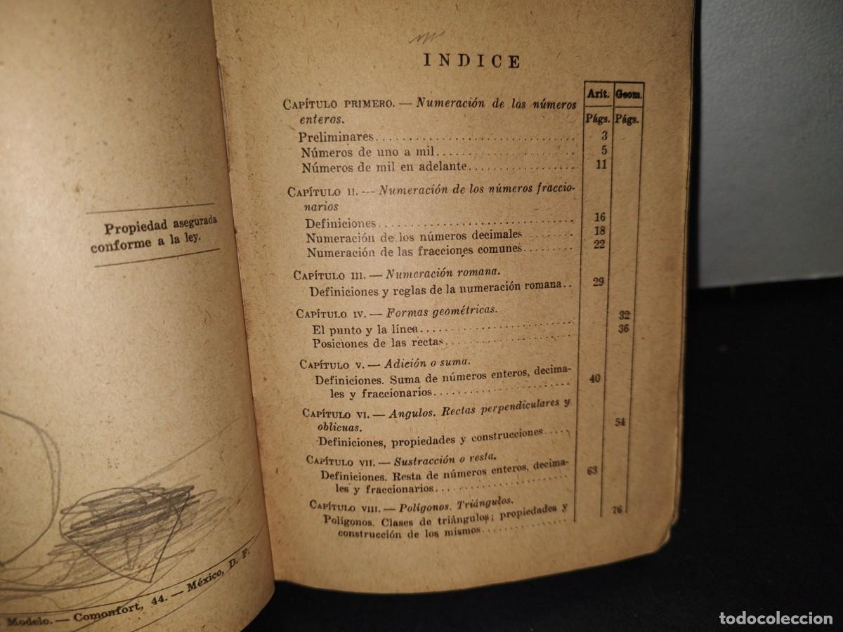 Libros de segunda mano de ciencias: 47- ARITM&Eacute;TICA Y NOCIONES DE GEOMETR&Iacute;A. TERCER LIBRO - J. E.ROZAN - 1949 - Foto 5