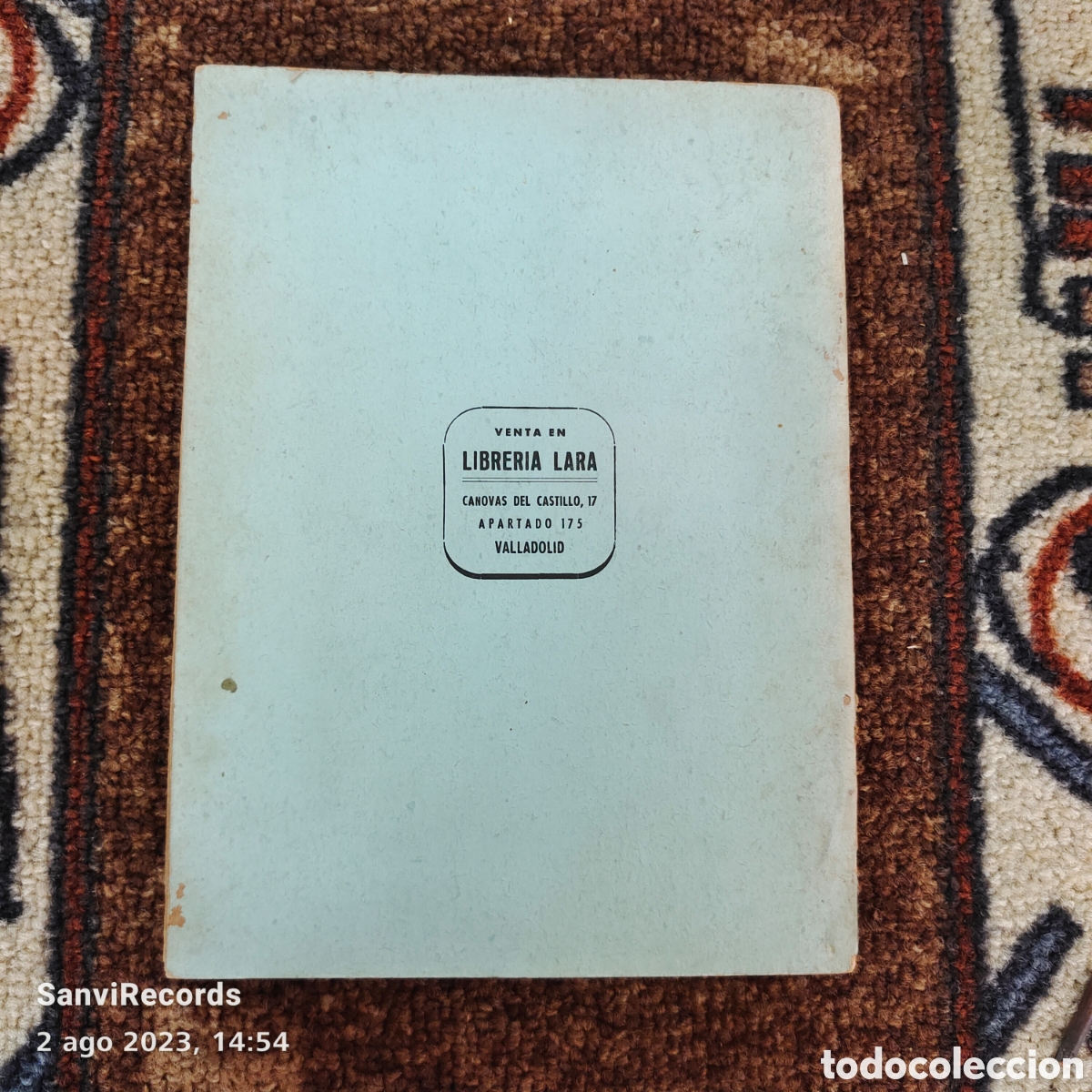 Libros de segunda mano de ciencias: RESUMEN DE ESTAD&Iacute;STICA Y EJERCICIOS PR&Aacute;CTICOS (CESAR SILIO BELE&Ntilde;A) (LIBRERIA LARA, 1950) - Foto 2