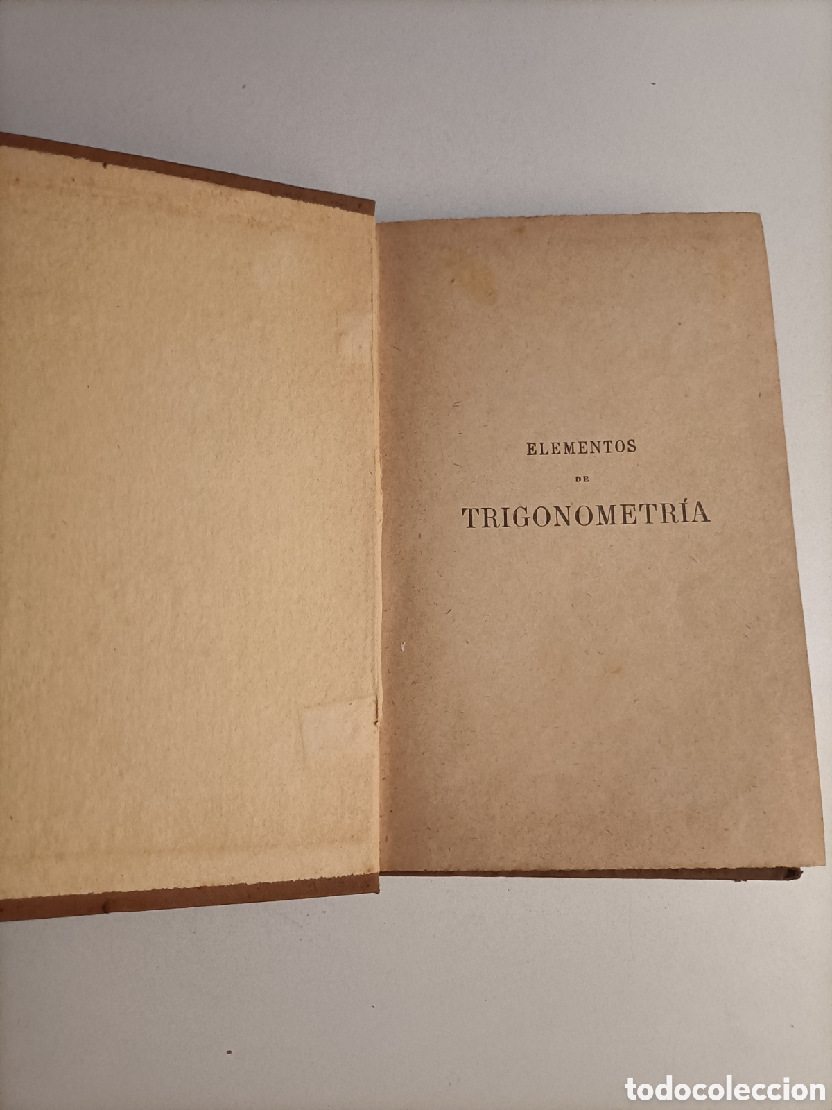 Libros de segunda mano de ciencias: Elementos de Trigonometr&iacute;a.G.M.Bru&ntilde;o ... matem&aacute;ticas - Foto 7