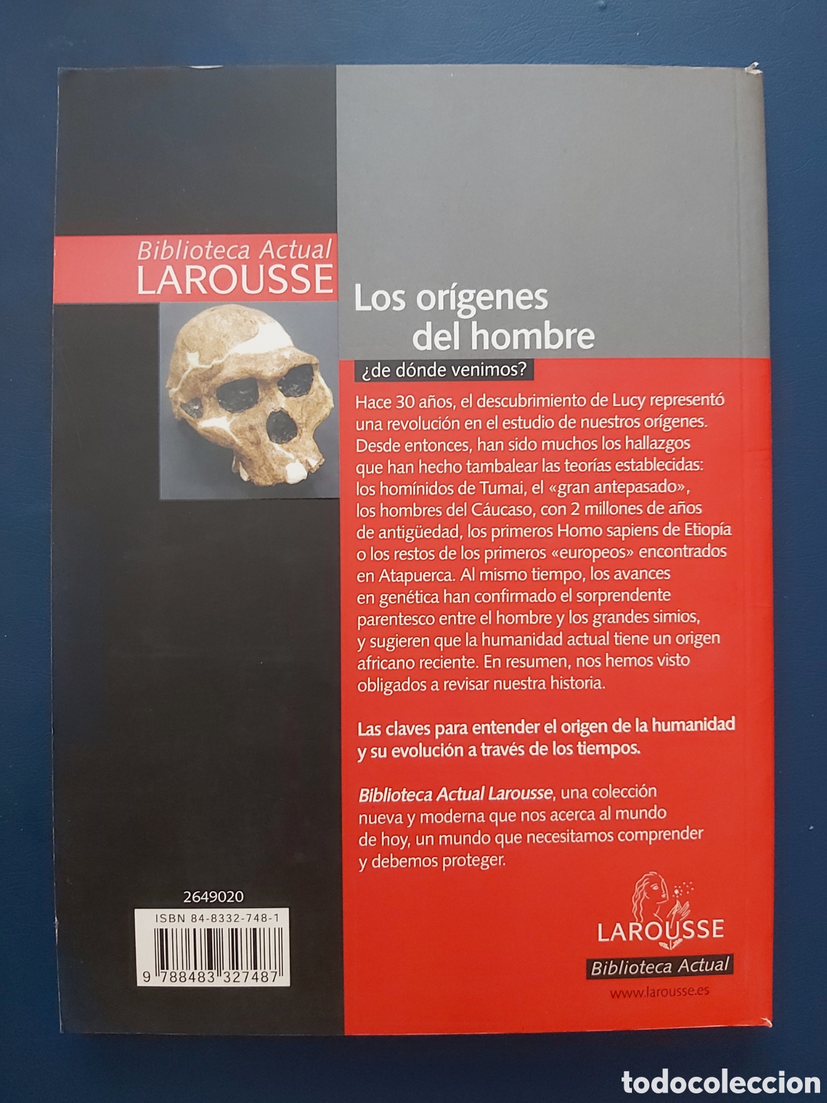 Libros de segunda mano: LOS OR&Iacute;GENES DEL HOMBRE # E. SEINANDRE # E. LAROUSSE # 2005 # BIBLIOTECA ACTUAL - Foto 8