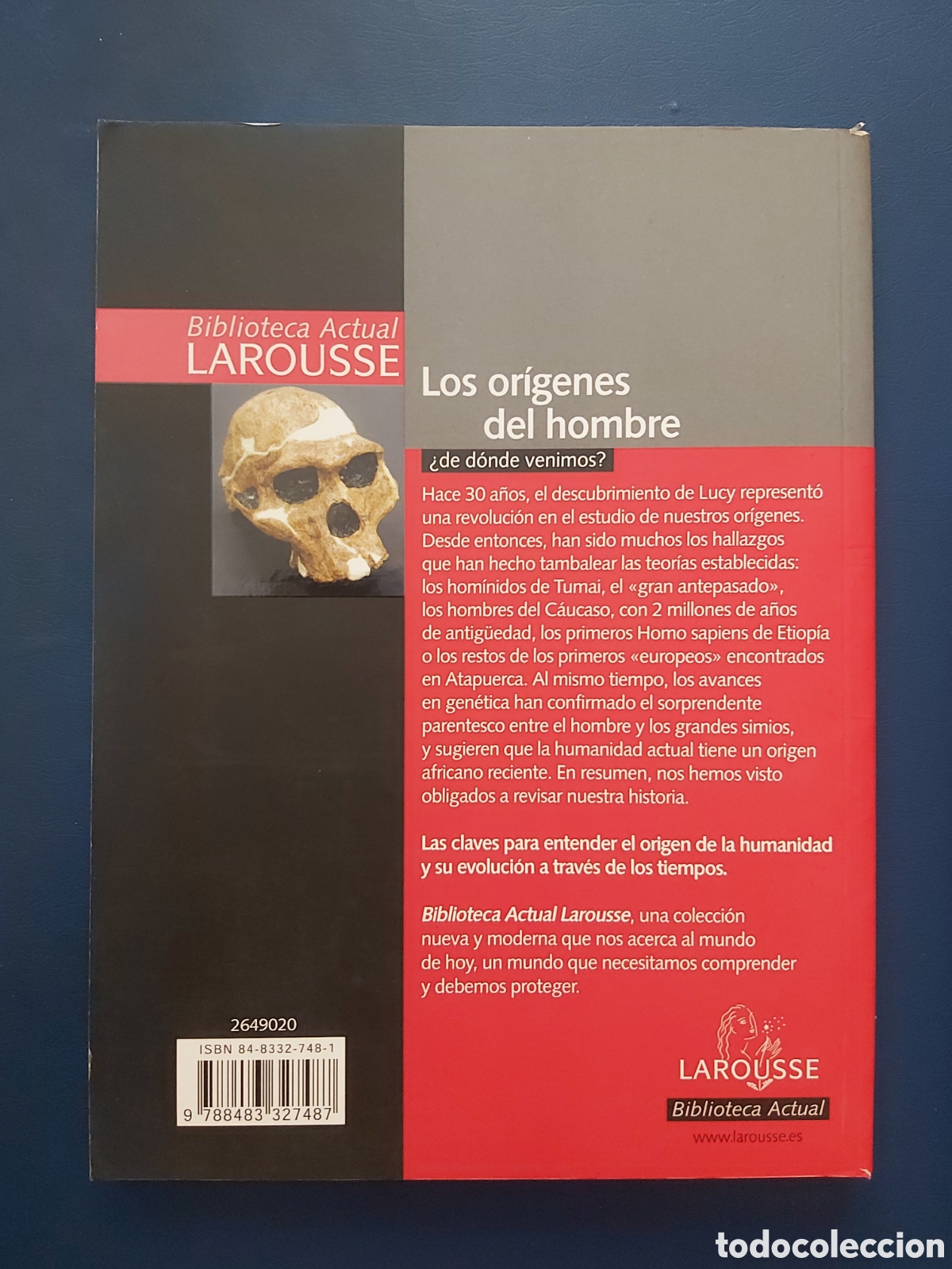 Libros de segunda mano: LOS OR&Iacute;GENES DEL HOMBRE # E. SEINANDRE # E. LAROUSSE # 2005 # BIBLIOTECA ACTUAL - Foto 10
