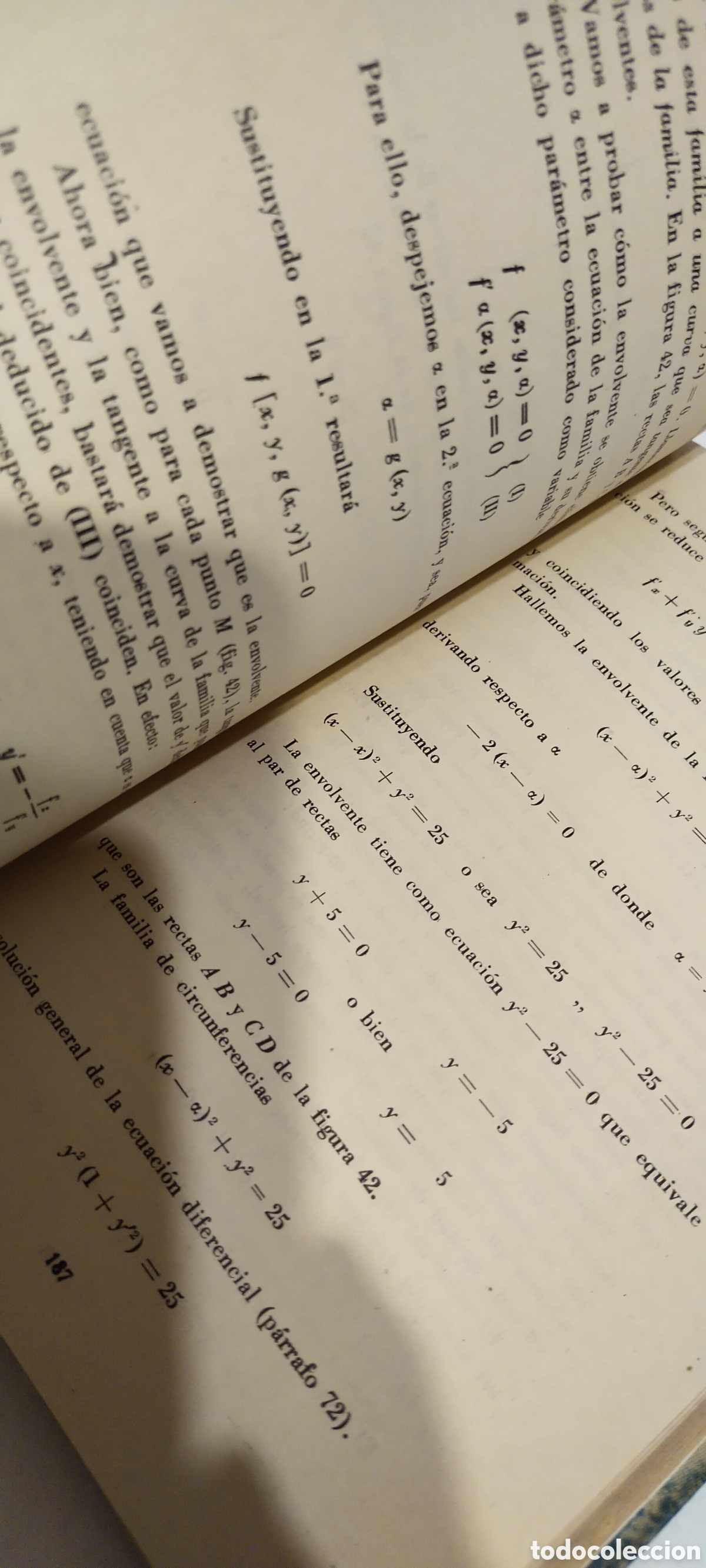 Libros de segunda mano de ciencias: An&aacute;lisis matem&aacute;tico segundo curso. matem&aacute;ticas - Foto 3