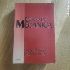 Libros de segunda mano de Ciencias: CURSO DE MECÁNICA BASTERO CASELLAS