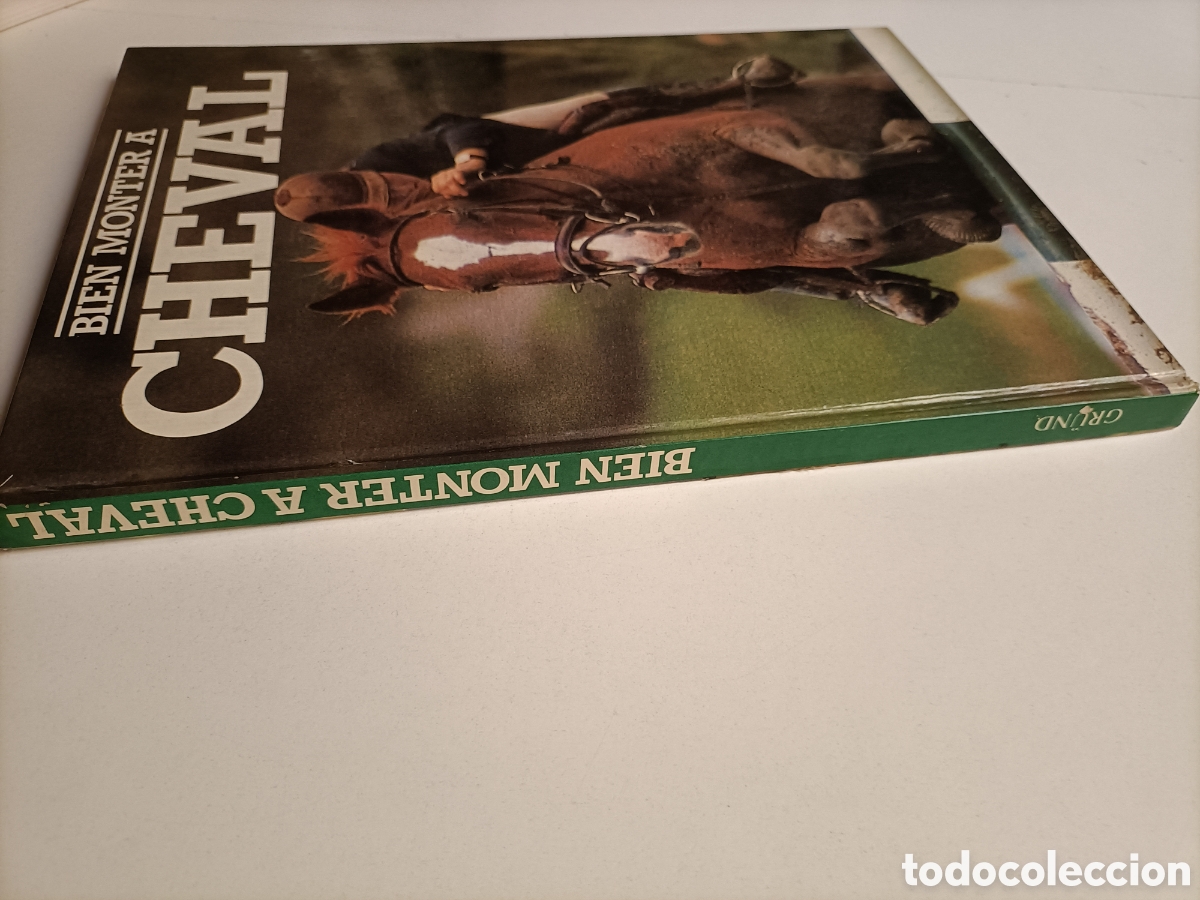 Libros de segunda mano: Bien monter a Cheval. Edici&oacute;n texto en franc&eacute;s caballos - Foto 4