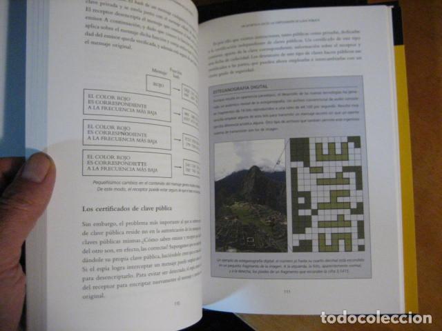 Libros de segunda mano de ciencias: MATEM&Aacute;TICAS, ESP&Iacute;AS Y PIRATAS INFORM&Aacute;TICOS CODIFICACI&Oacute;N Y CRIPTOGRAFIA NATIONAL GEOGRAPHIC NUEVO!!! - Foto 4