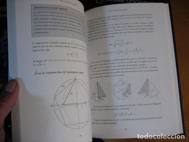 Libros de segunda mano de ciencias: LA SECTA DE LOS NUMEROS - EL TEOREMA DE PITAGORAS NATIONAL GEOGRAPHIC NUEVO!!! - Foto 6