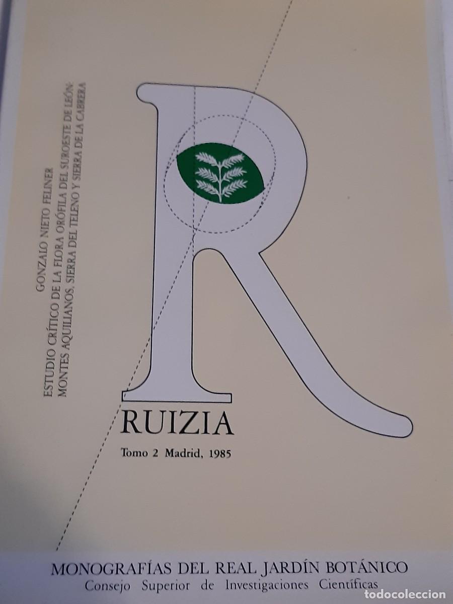 Libri di seconda mano: Estudio flora orofila del suroeste de Leon botanica Gonzalo Nieto Feliner
