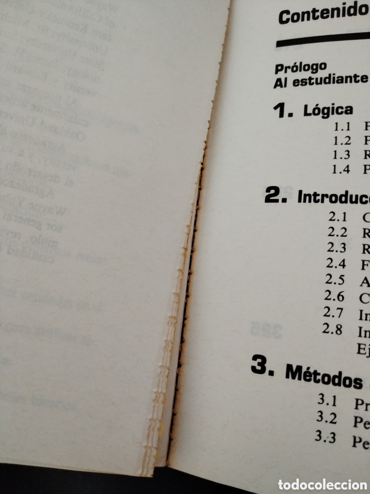 Libros de segunda mano de ciencias: Matem&aacute;ticas discretas. Richard Johnsonbaugh. - Foto 3