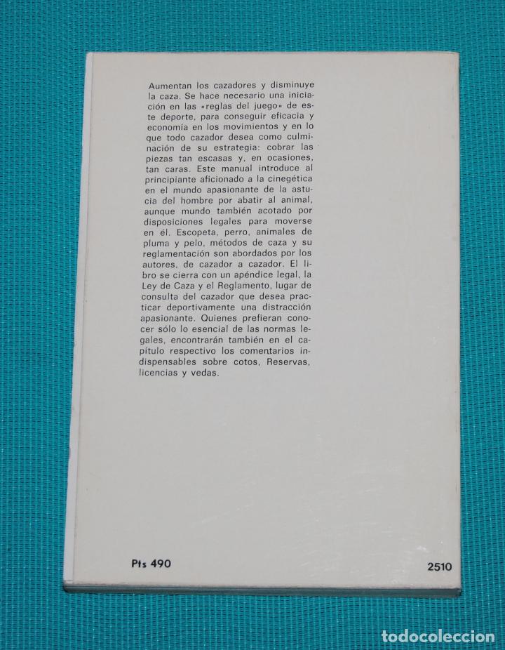 Libros de segunda mano: Manual del cazador - Foto 2
