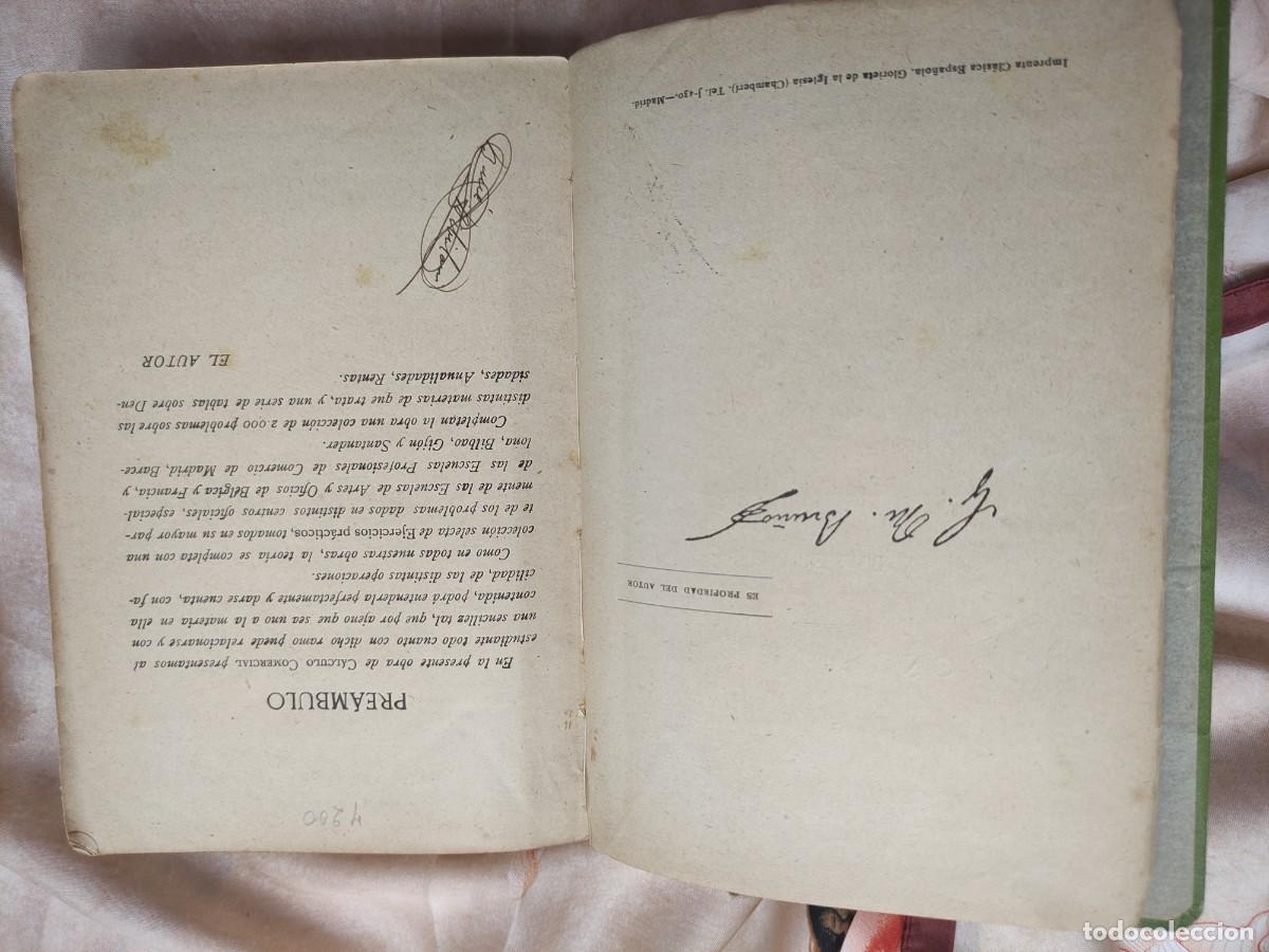 Libros de segunda mano de ciencias: CALCULO COMERCIAL. GRU&Ntilde;O - Foto 4