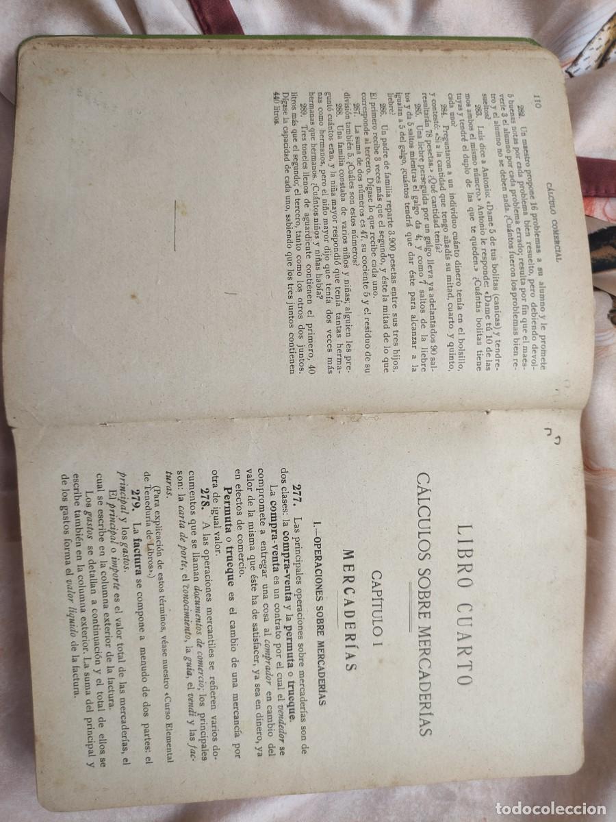 Libros de segunda mano de ciencias: CALCULO COMERCIAL. GRU&Ntilde;O - Foto 6