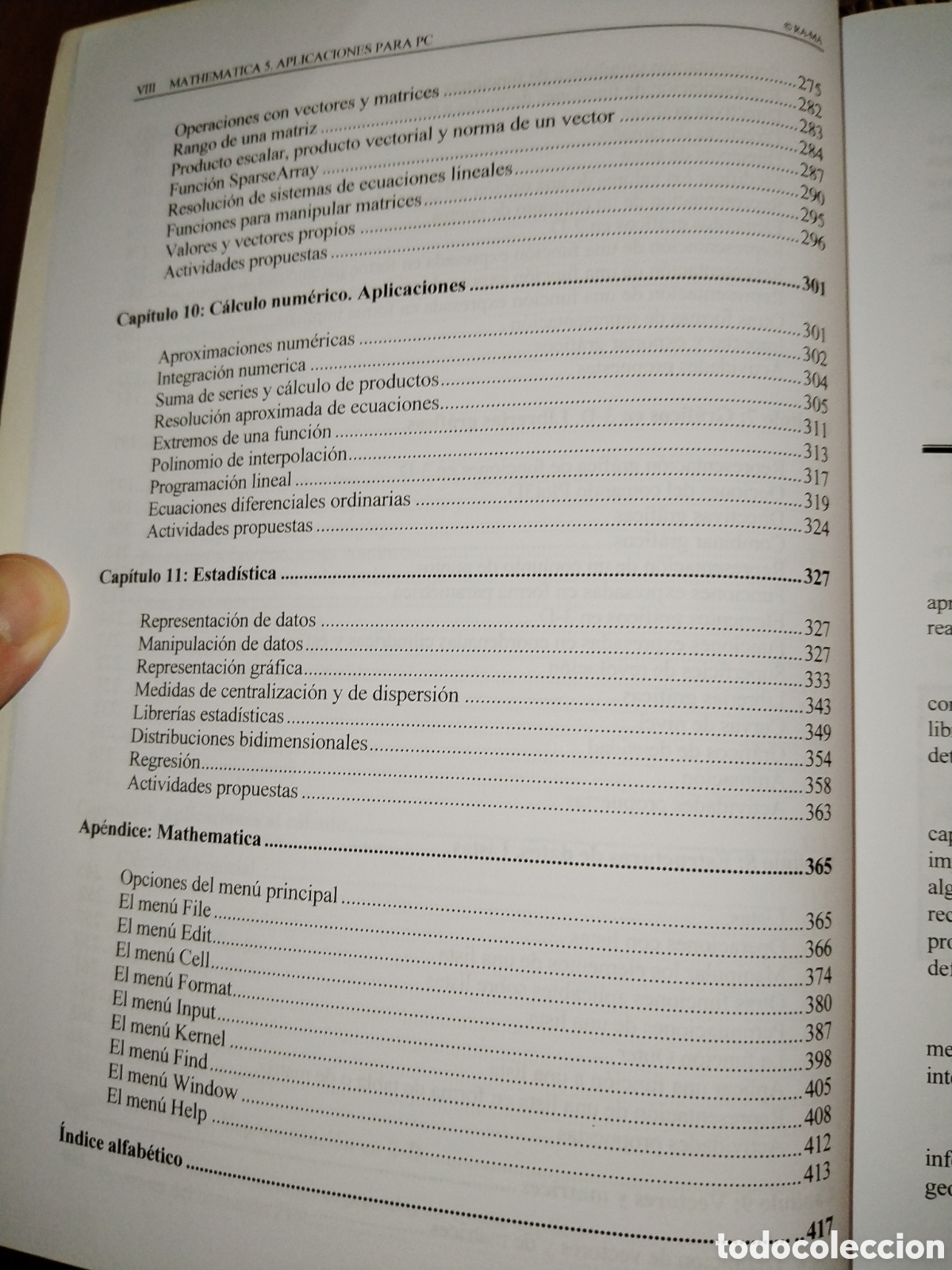 Libros de segunda mano de ciencias: Mathematica 5. Aplicaciones para PC. Agust&iacute;n Carrillo. Inmaculada llamas - Foto 5