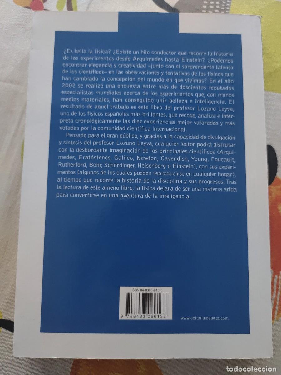 Libros de segunda mano de ciencias: MANUEL LOZANO LEYVA. DE ARQU&Iacute;MEDES A EINSTEIN - Foto 2
