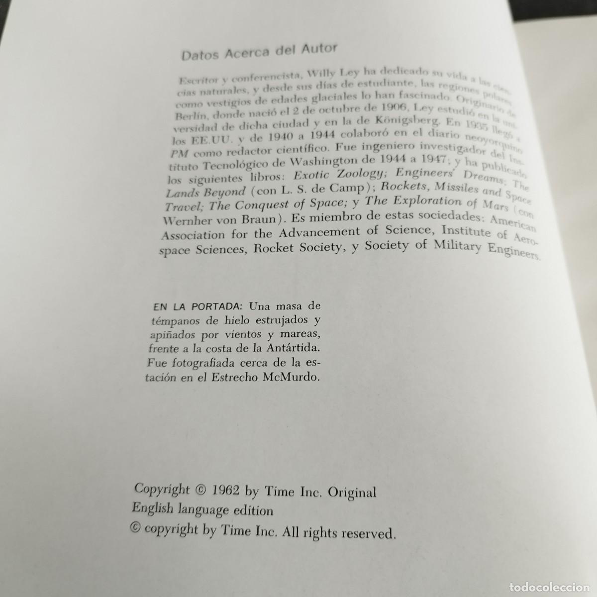 Libros de segunda mano: LOS POLOS / WILLY LEY / CONSO 17-20 E / LIFE - Foto 4