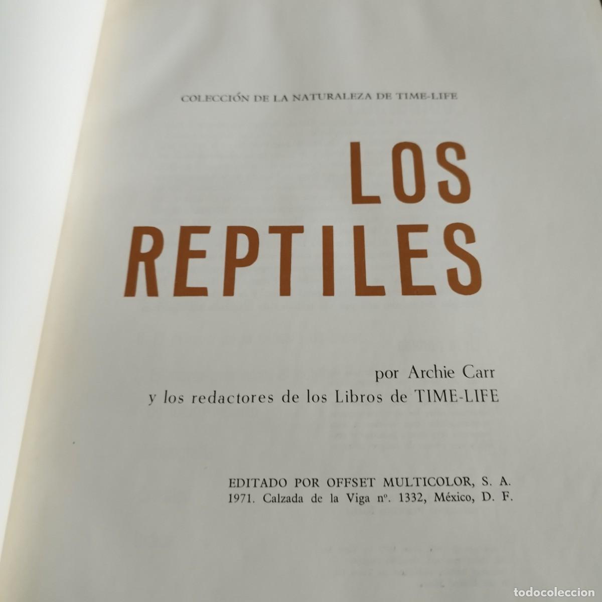 Libros de segunda mano: LOS REPTILES / ARCHIE CARR / CONSO 17-20 E / LIFE - Foto 3
