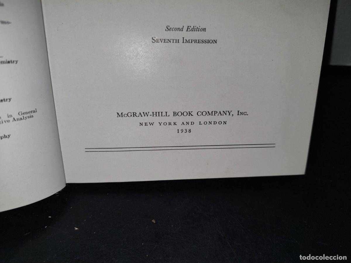 Libros de segunda mano de ciencias: 179- CALCULATIONS IN QUANTITATIVE CHEMICAL ANALYSIS - JOHN A. WALKINSON, PH. D. - 1938 - Foto 4
