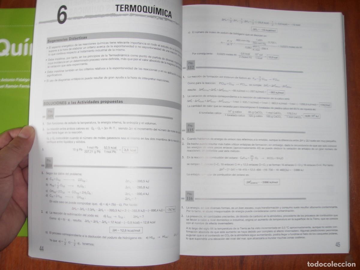 Libros de segunda mano de ciencias: LIBRO QUIMICA MAS GUIA DIDACTICA EVEREST - Foto 7