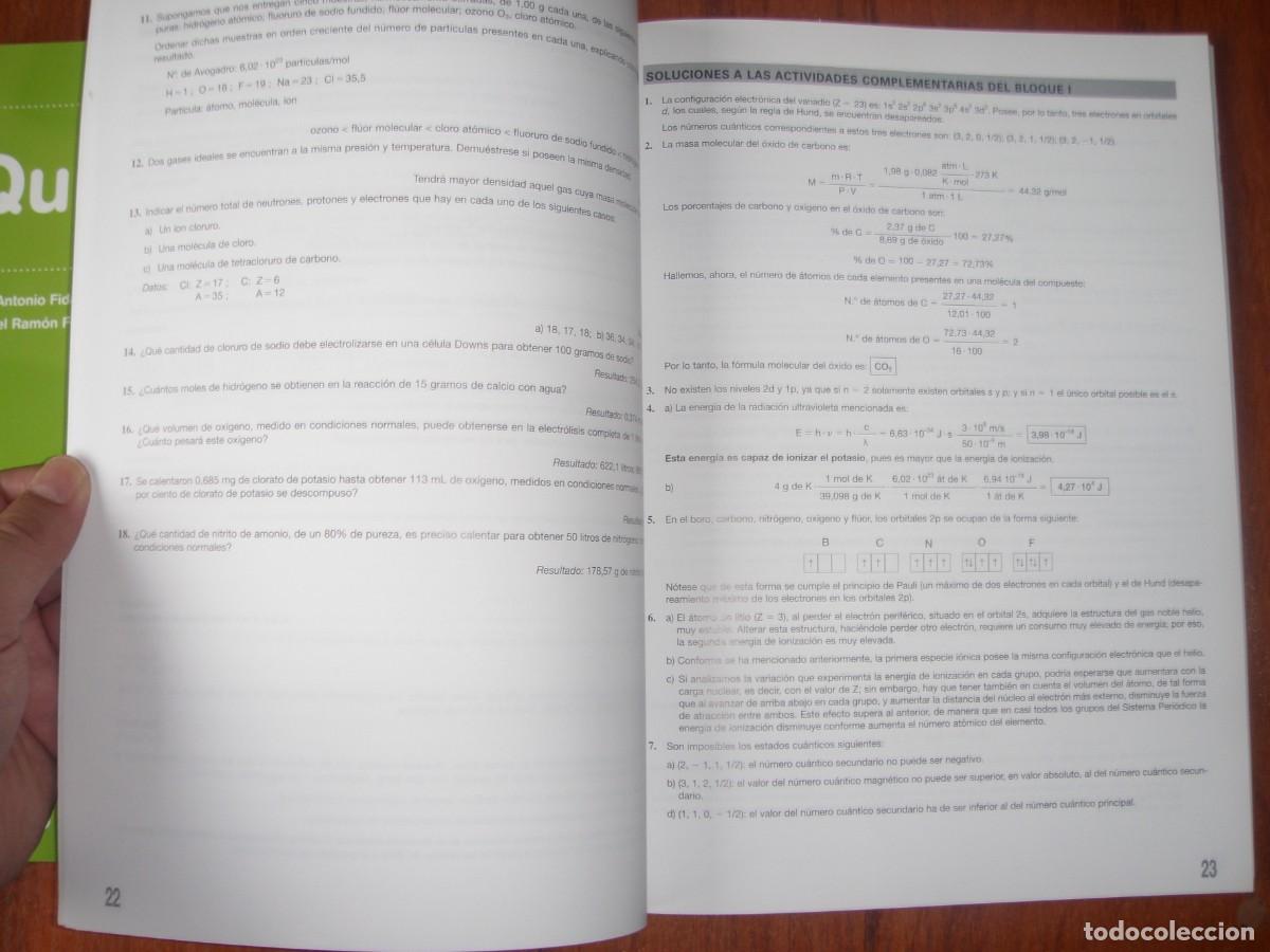 Libros de segunda mano de ciencias: LIBRO QUIMICA MAS GUIA DIDACTICA EVEREST - Foto 8