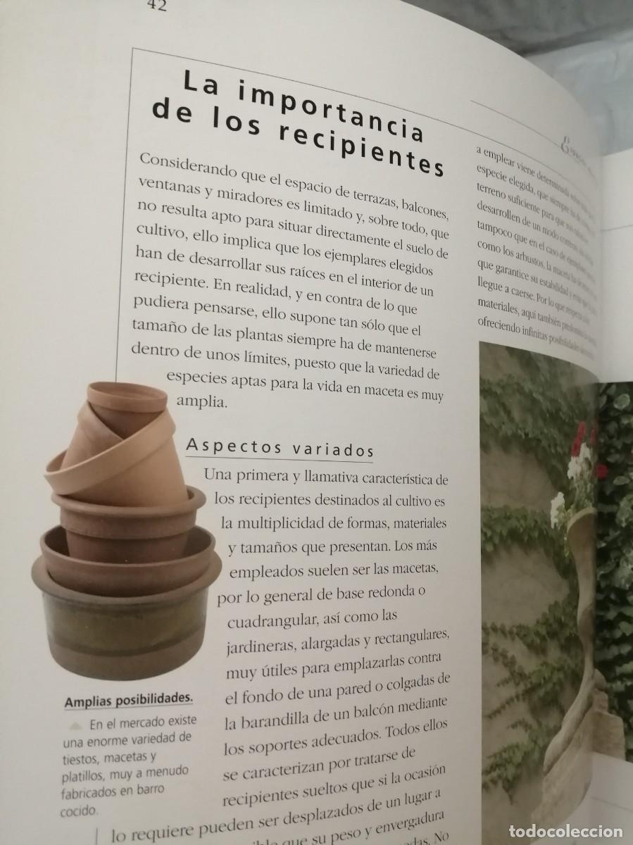 Libros de segunda mano: Atlas ilustrado de plantas en maceta - Foto 9