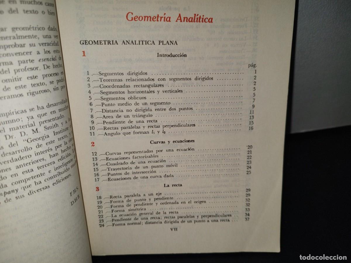Libros de segunda mano de ciencias: 182- GEOMETR&Iacute;A ANAL&Iacute;TICA - STEEN BALLOU - Foto 6