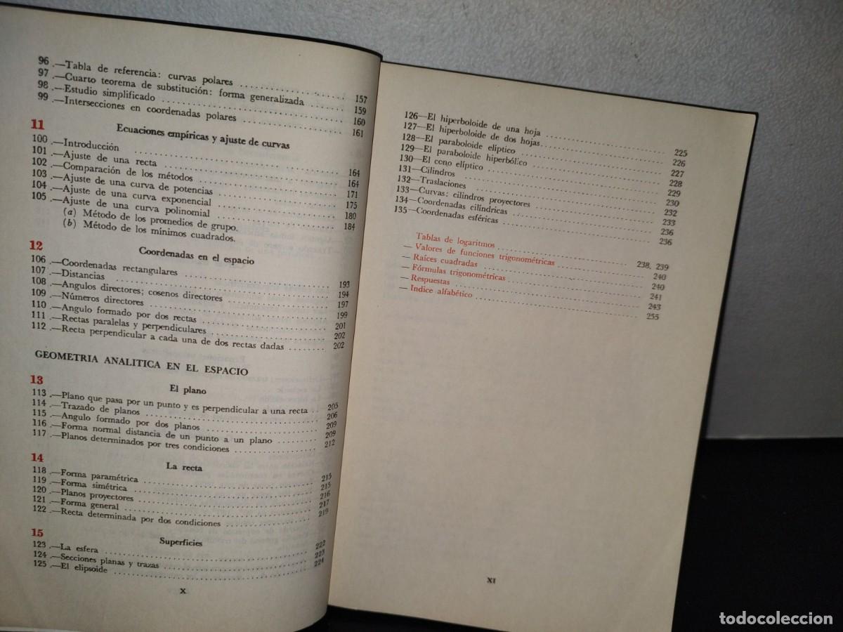 Libros de segunda mano de ciencias: 182- GEOMETR&Iacute;A ANAL&Iacute;TICA - STEEN BALLOU - Foto 8