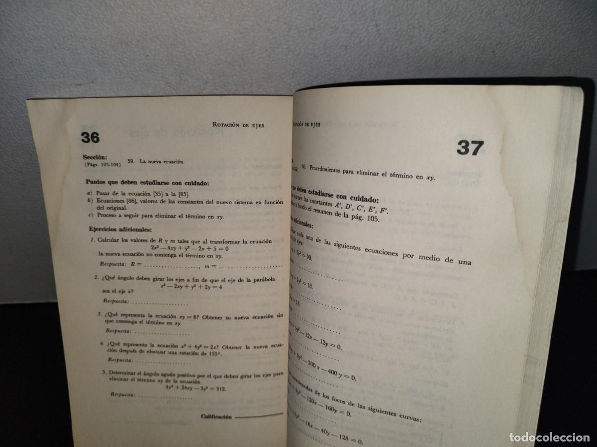 Libros de segunda mano de ciencias: 182- GEOMETR&Iacute;A ANAL&Iacute;TICA - STEEN BALLOU - Foto 12
