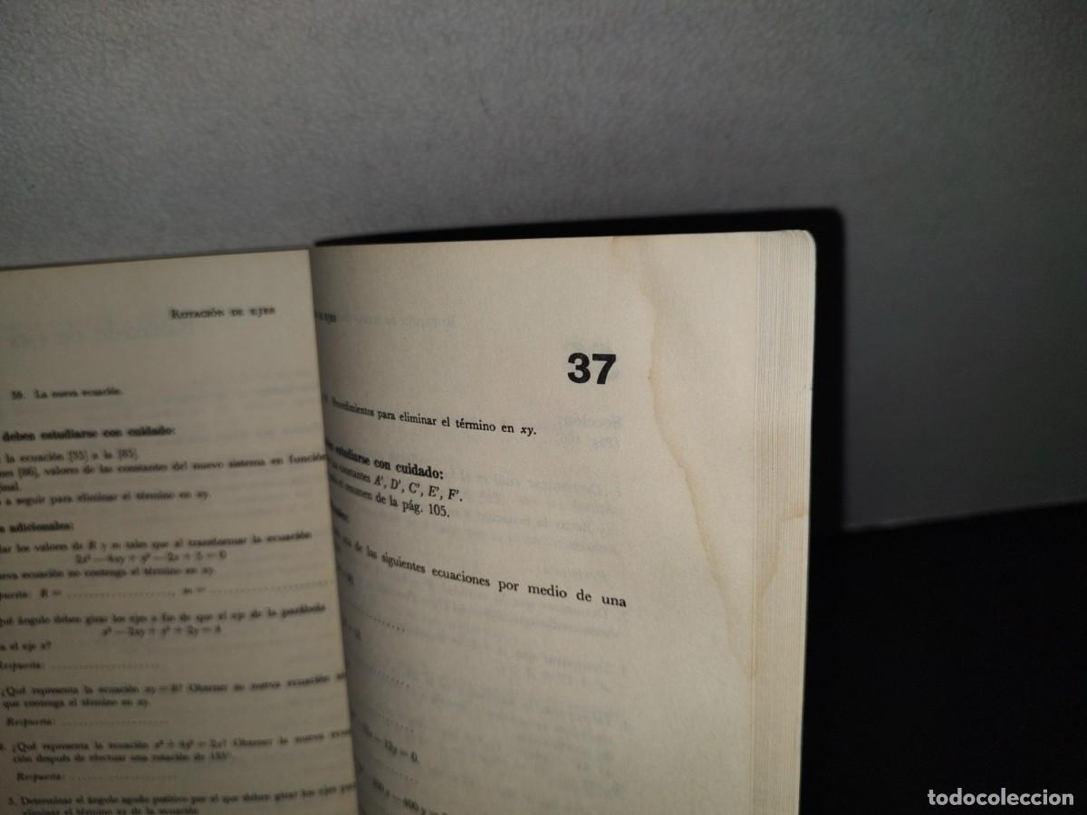 Libros de segunda mano de ciencias: 182- GEOMETR&Iacute;A ANAL&Iacute;TICA - STEEN BALLOU - Foto 13