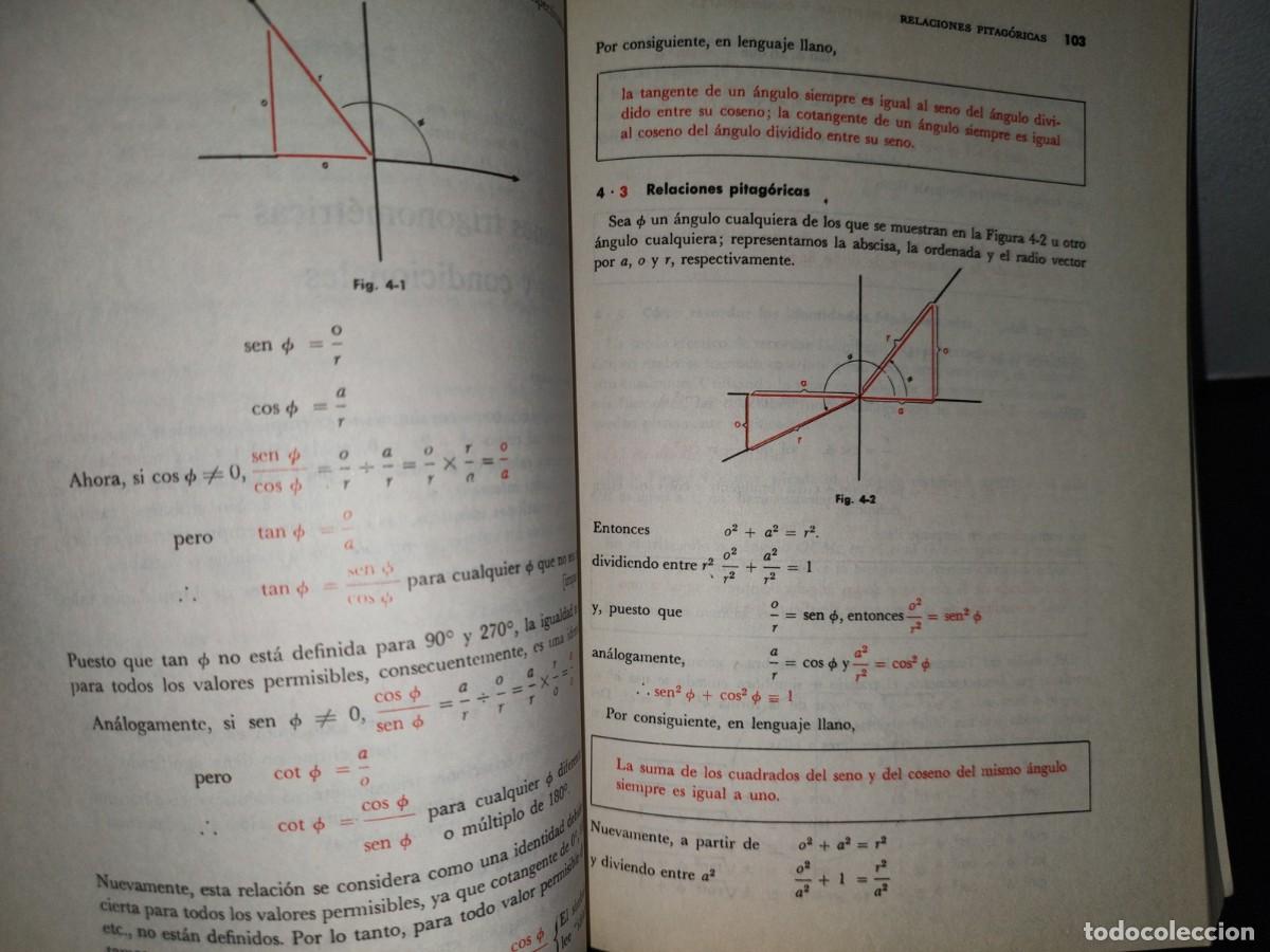 Libros de segunda mano de ciencias: 182- TRIGONOMETR&Iacute;A - HOOPER / GRISWOLD - Foto 10