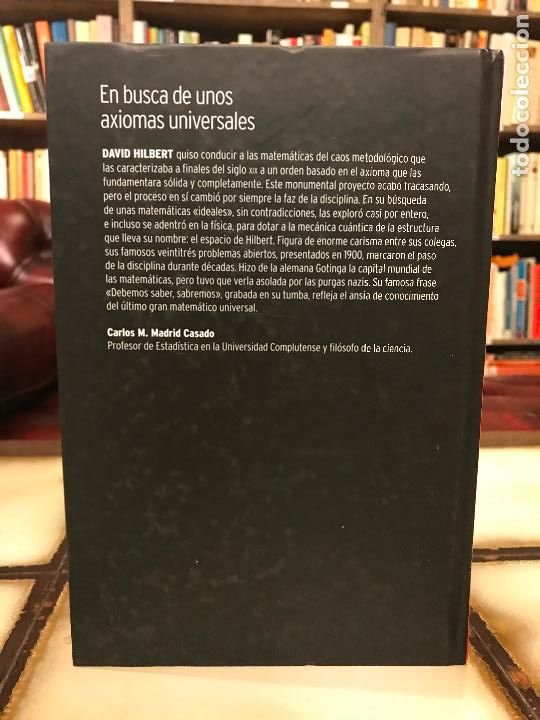 Libros de segunda mano de ciencias: En busca de unos axiomas universales. Hilbert. - Foto 2
