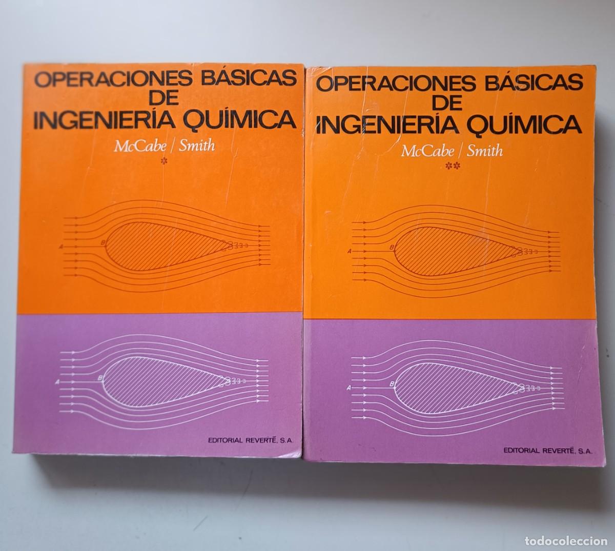 Libros de segunda mano de ciencias: Operaciones b&aacute;sicas de ingenier&iacute;a qu&iacute;mica - Foto 1