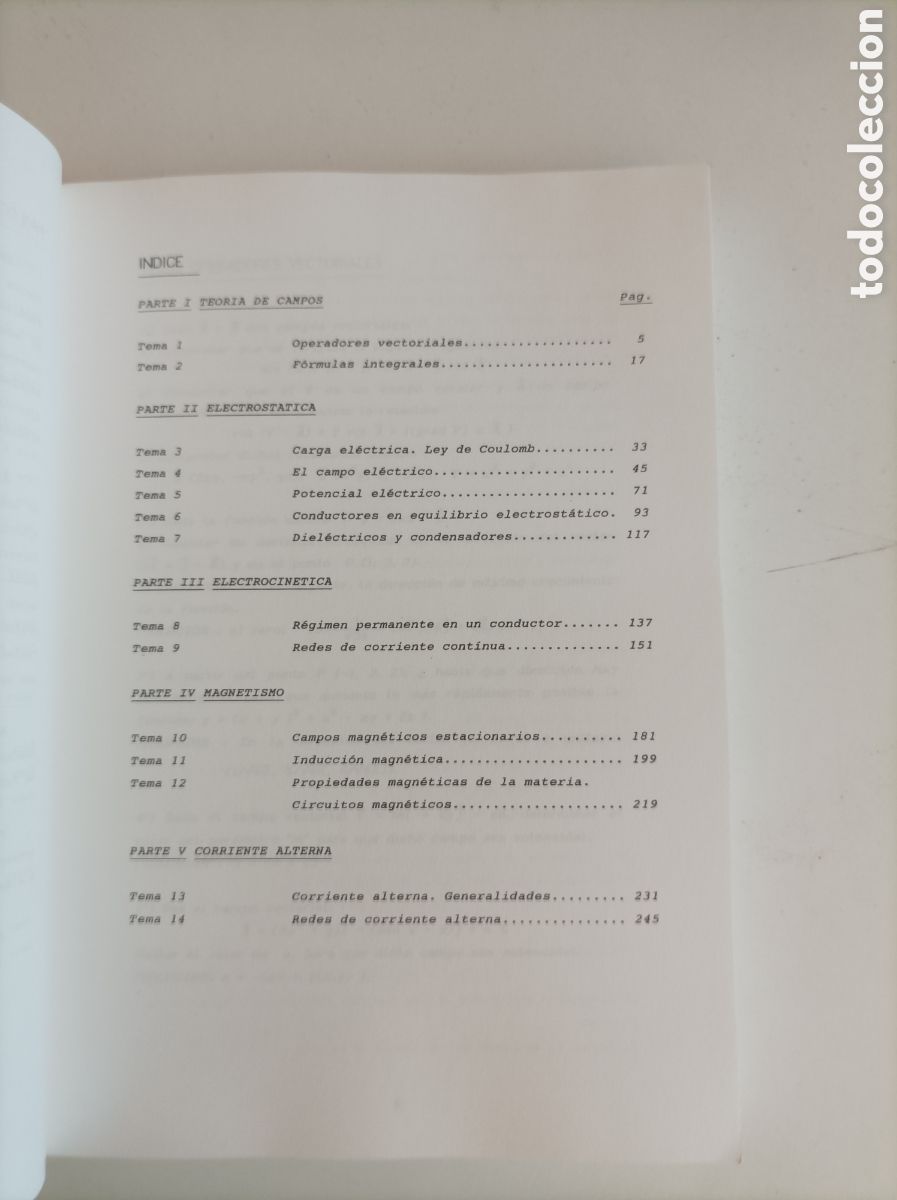 Libros de segunda mano de ciencias: Campos electromagn&eacute;ticos y teor&iacute;a de circuitos / R. POSADILLO S&Aacute;NCHEZ DE PUERTA. - Foto 4