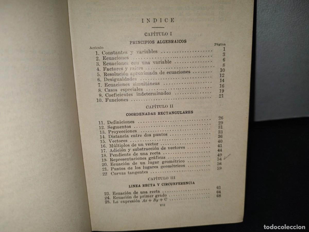 Libros de segunda mano de ciencias: 183- GEOMETR&Iacute;A ANAL&Iacute;TICA - H. B. PHILLIPS - 1962 - Foto 5