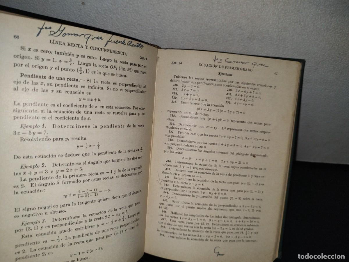 Libros de segunda mano de ciencias: 183- GEOMETR&Iacute;A ANAL&Iacute;TICA - H. B. PHILLIPS - 1962 - Foto 7