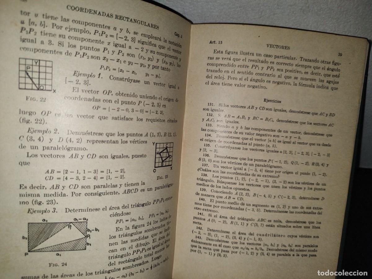 Libros de segunda mano de ciencias: 183- GEOMETR&Iacute;A ANAL&Iacute;TICA - H. B. PHILLIPS - 1962 - Foto 8