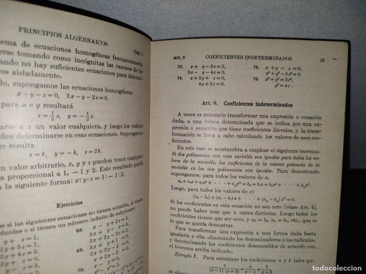 Libros de segunda mano de ciencias: 183- GEOMETR&Iacute;A ANAL&Iacute;TICA - H. B. PHILLIPS - 1962 - Foto 9
