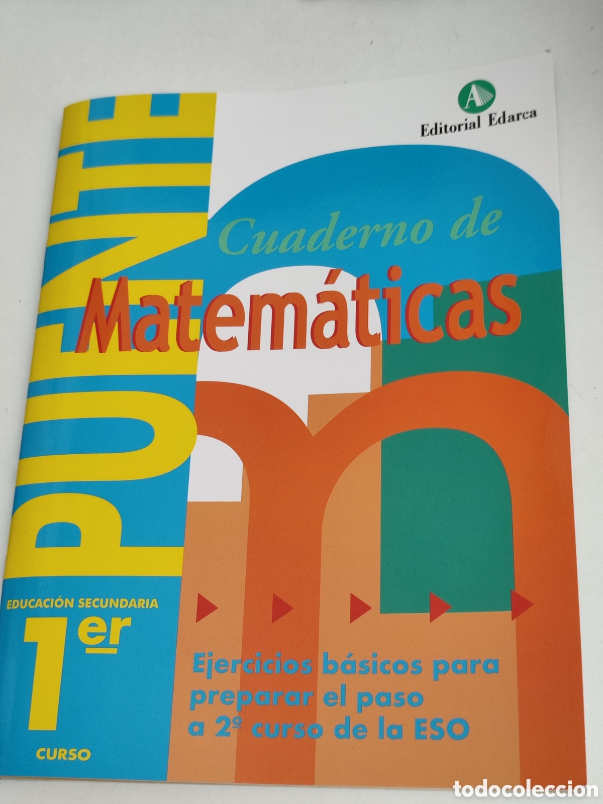 Libros de segunda mano de ciencias: Cuadernos Puente Matem&aacute;ticas Primer curso ESO Abarca - Foto 1