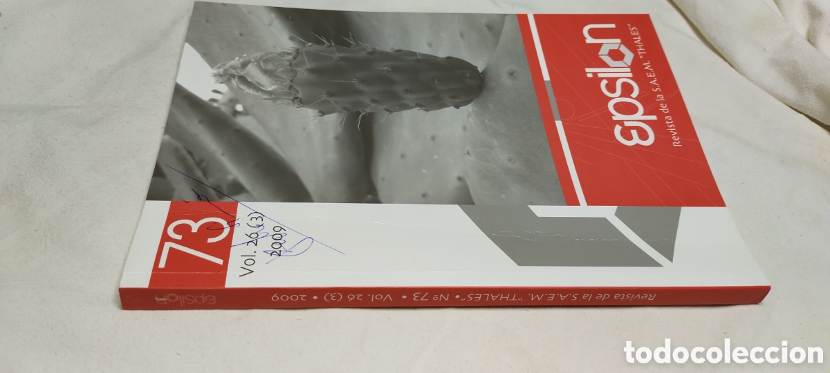 Libros de segunda mano de ciencias: &Eacute;psilon 73 matem&aacute;ticas - Foto 2